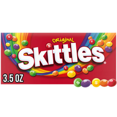 SKITTLES Original Chewy Candy Theater Box, 3.5 Ounce