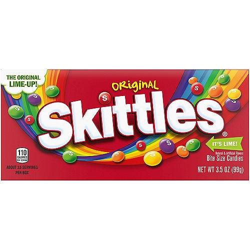 SKITTLES Original Chewy Candy Theater Box