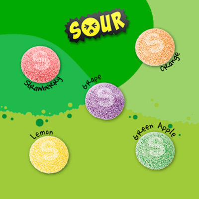 SKITTLES Sour Gummies Chewy Candy