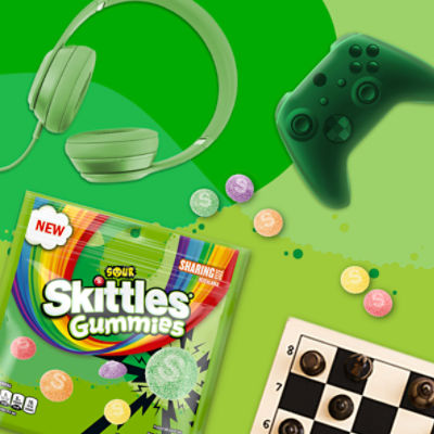 SKITTLES Sour Gummies Chewy Candy