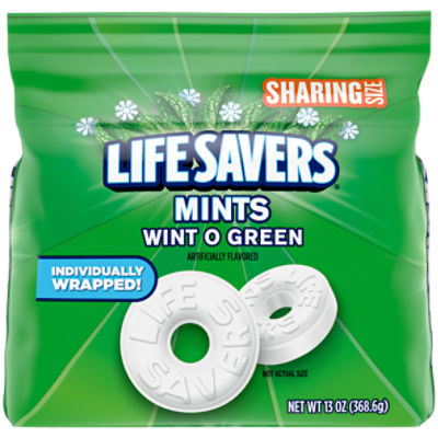 LIFE SAVERS Wint-O-Green Breath Mints Hard Candy, 13 Ounce