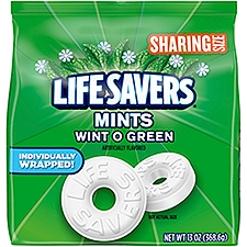 LIFE SAVERS Wint-O-Green Breath Mints Hard Candy, 13 Ounce