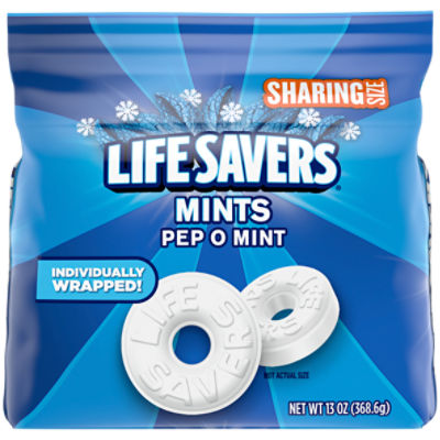 LIFE SAVERS Pep-O-Mint Breath Mints Hard Candy