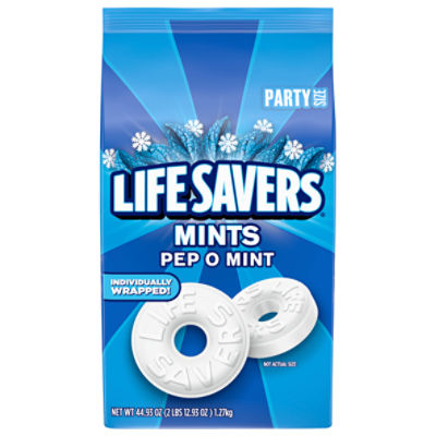 LIFE SAVERS Pep-O-Mint Breath Mint Hard Candy