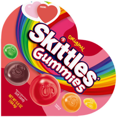 SKITTLES GUMMES ORIGINAL HEART VALENTINE'S DAY STYLE GUIDE EXPANDED