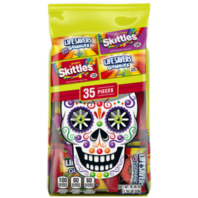 MIXED SUGR VARIETY STAND UP POUCH HALLOWEEN 18.56 OUNCES PER BAG