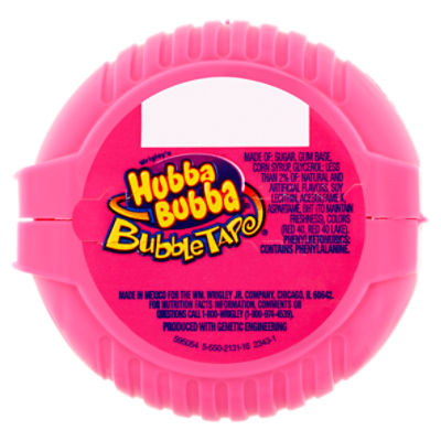 Wrigley's Hubba Bubba Bubble Tape Awesome Original Bubble Gum, 2.0 oz