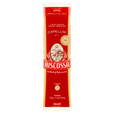 Riscossa Capellini N°1 Pasta, 16 oz