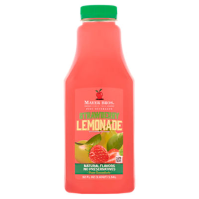 Mayer Bros. Strawberry Lemonade, 52 fl oz