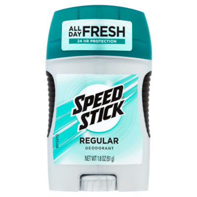 Speed Stick Regular Deodorant, 1.8 oz