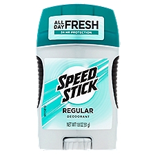 Speed Stick Deodorant - Regular, 1.8 Ounce