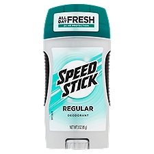Speed Stick Deodorant - Regular, 3 Ounce