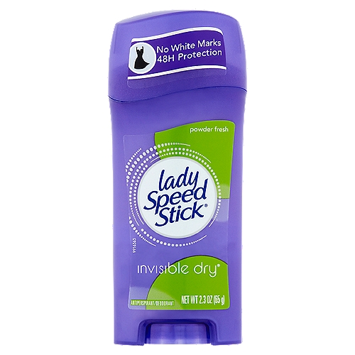 Lady Speed Stick Invisible Dry Powder Fresh Antiperspirant/Deodorant, 2.3 oz