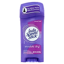 Lady Speed Stick Invisible Dry Shower Fresh, Antiperspirant/Deodorant, 2.3 Ounce