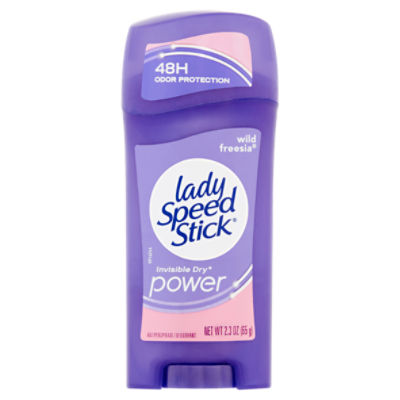 Lady speed stick invisible dry power wild freesia antiperspirant deodorant