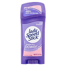 Lady Speed Stick Invisible Dry Power Wild Freesia, Antiperspirant/Deodorant, 2.3 Ounce