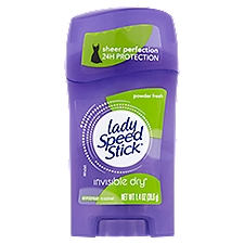 Lady Speed Stick Invisible Dry Powder Fresh Antiperspirant/Deodorant, 1.4 oz, 1.4 Ounce