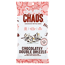 Sweet Chaos Chocolatey Double Drizzle Handmade Kettle Corn, 5.5 oz