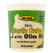 Sea Gold Real with Olive Oil, Garlic Butter, 29 Ounce