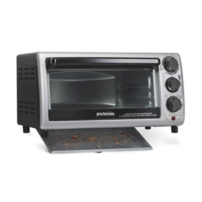 Proctor Silex 4 Slice Modern Toaster Oven Toast Pizza Bake Broil