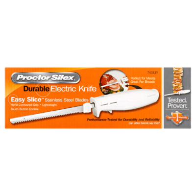 Proctor Silex® Easy Slice Durable Electric Knife - White, 1 ct - Fry's Food  Stores