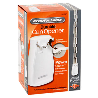 Proctor Silex Power Opener White Electric Can Opener - Thomas Do-it Center