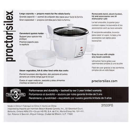 Proctor Silex 30-Cup Rice Cooker 