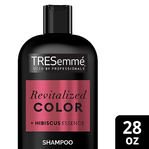 Our Revitalized Color system, with Hibiscus Essence™, helps maintain color-treated hair's vibrancy as it gently cleanses & conditions, leaving hair full of shine.nnSalon stylists know great style starts with the right wash & care foundation. TRESemmé Pro Style Tech™, with amino acids and ceramide, with continued use works from inside out and leaves hair strong & manageable.nMake Your Hair the Perfect Style Canvas.