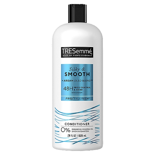 Dry hair is a nightmare. Restore your thirsty locks with TRESemme Smooth & Silky Conditioner for a boost of intense hydration that transforms dry hair into plush, sleek locks.