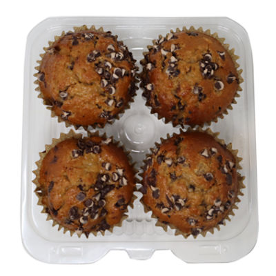 Banana Chocolate Chip Muffin 4 pack