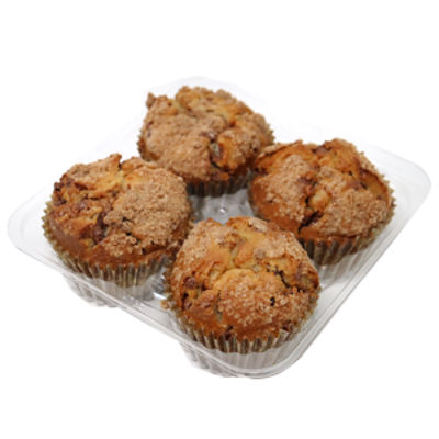 Our Own Apple Crumb Muffins, 4 pk