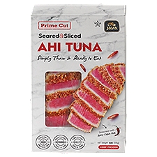 Java Prime Cut Seared & Sliced AHI TUNA 4 oz. Cajun Kosher, Ready to Eat