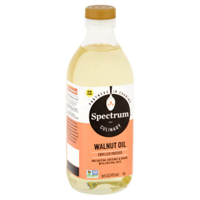 Spectrum Culinary Expeller Pressed Walnut Oil, 16 fl oz