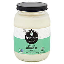 Spectrum Culinary Expeller Pressed Refined Organic, Coconut Oil, 29 Fluid ounce
