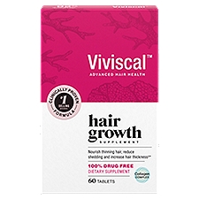 Viviscal Advanced Hair Health Tablets, 60 count