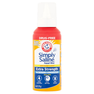 Arm & Hammer Simply Saline Extra Strength Nasal Mist, 4.6 oz