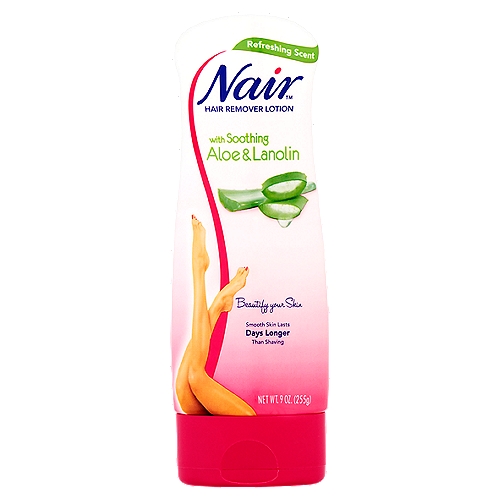 Nair Refreshing Scent Hair Remover Lotion, 9 oz