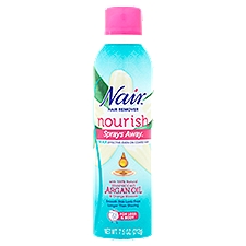 Nair Sprays Away Hair Remover, Nourish for Legs & Body, 7.5 Ounce