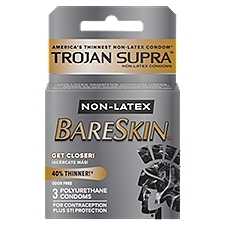 Trojan - Supra - Premium Condoms, 3 Each