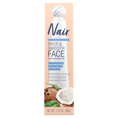 Nair Sensitive Formula Prep & Smooth Face Hair Remover, 1.76 oz