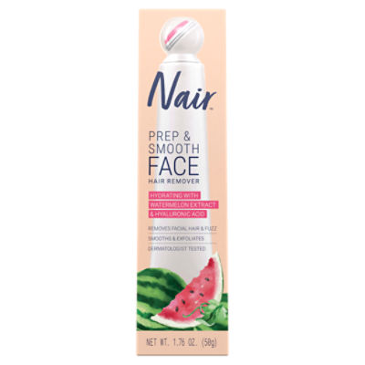 Nair Prep & Smooth Face Hair Remover, 1.76 oz