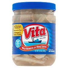 Vita Wild Herring in Wine Sauce, 12 oz, 12 Ounce