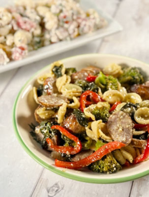 Store Prepared Sausage and Orecchiette Pasta Salad