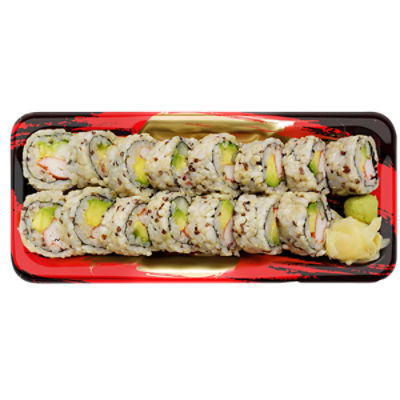 Ruby Foo's Large Brown Rice & Quinoa California Sushi Roll, 8 oz