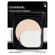 Covergirl 105 Ivory Clean Simply, Powder Foundation, 0.41 Ounce