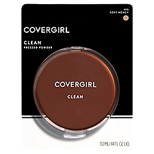 Covergirl Clean 155 Soft Honey, Pressed Powder, 0.39 Ounce