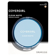 Covergirl Clean Matte 545 Warm Beige Pressed Powder, .44 fl oz liq