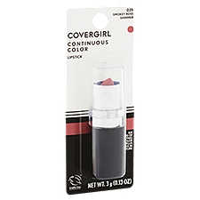 CoverGirl Lipstick 035 Smokey Rose Shimmer, 0.13 Ounce