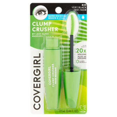 Covergirl Clump Crusher by Lash Blast 825 Very Black Water Resistant Mascara, 0.44 fl oz