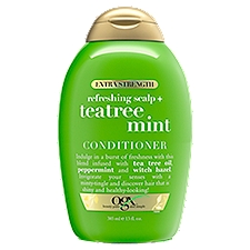 Ogx Extra Strength Refreshing Scalp + Teatree Mint Conditioner, 13 fl oz, 13 Fluid ounce